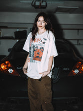 Load image into Gallery viewer, IMAGINATION | Oversized Faded Graphic Tee