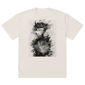 MOSHPIT | Oversized Faded Graphic Tee
