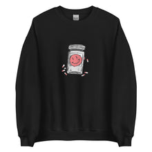 Load image into Gallery viewer, Smiley Pill Bottle | Graphic Sweatshirt